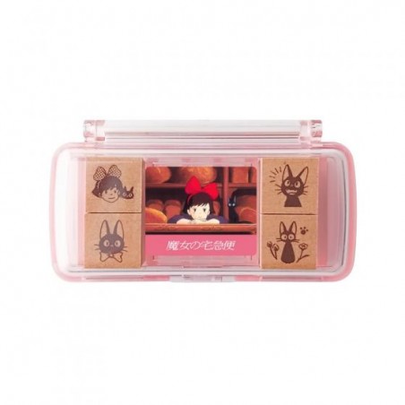 Small equipment - Kiki & Jiji Mini Stamp Set Purple - Kiki's Delivery Service