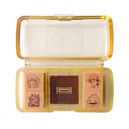 Small equipment - Sophie & Hauru Mini Stamp Set Red - Howl's Moving Castle