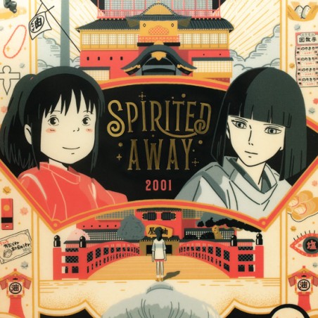 Storage - Art Déco Clear Folder A4 - Spirited Away