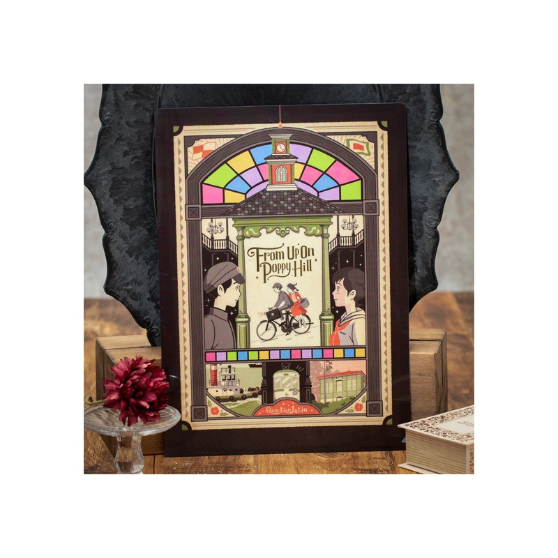 Classement - Chemise Art Déco A4 - La Colline aux coquelicots