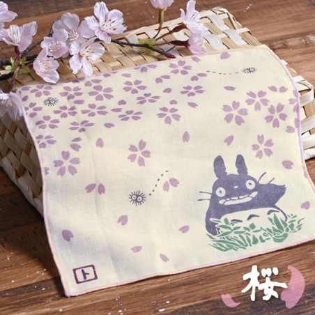 Textile - Mouchoir Cherry Blossom - Mon Voisin Totoro