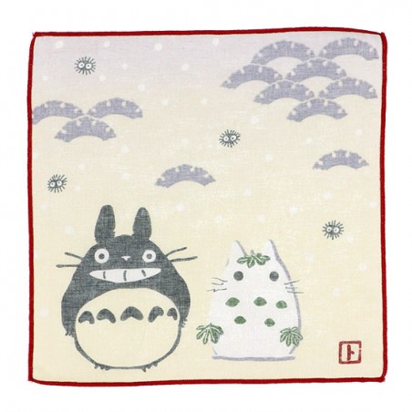 Textile - Mouchoir Bonhomme de Neige - Mon Voisin Totoro