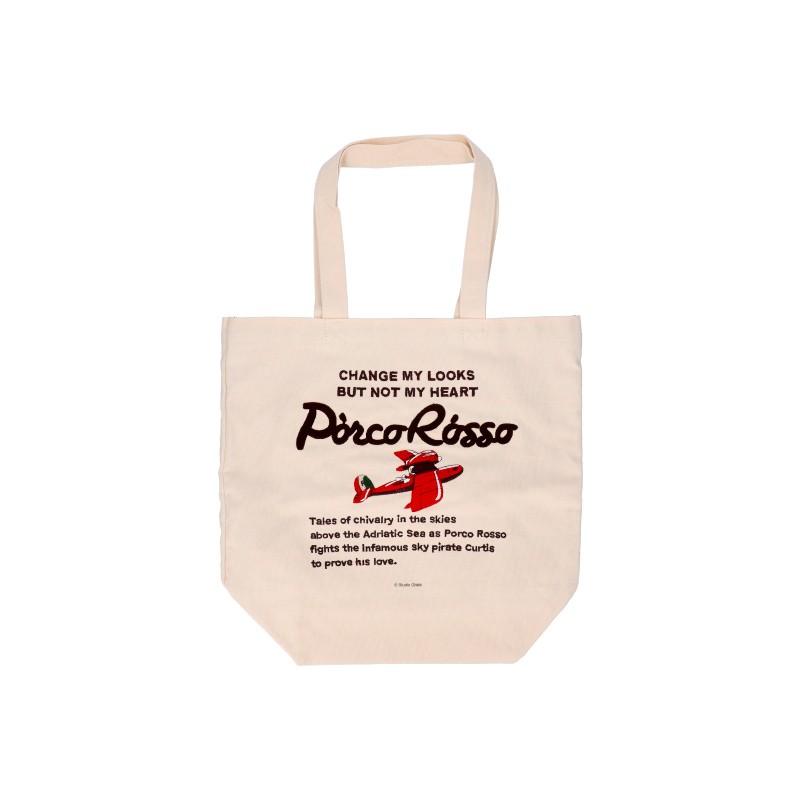 Sacs - Tote bag Brodé Hydravion - Porco Rosso