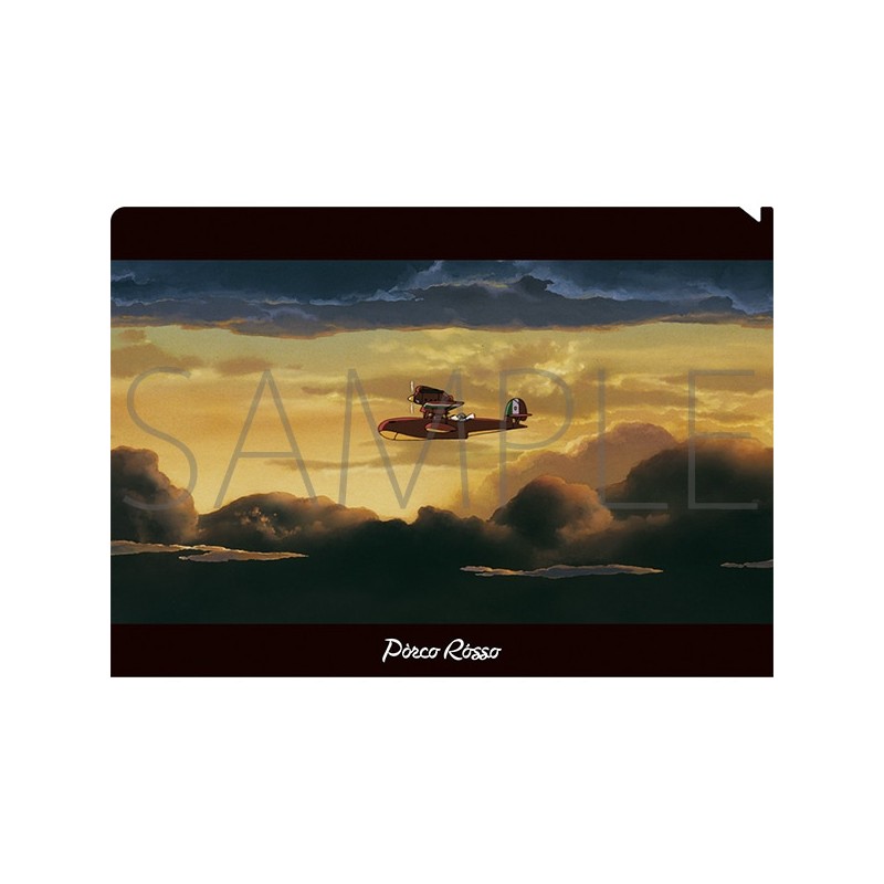 Storage - Clear Folder A4 Savoia Sunset - Porco Rosso