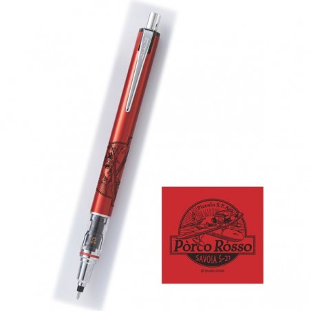 Writing - Mechanical Pencil Red Savoia 0,5mm - Porco Rosso