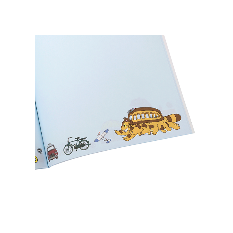 Notebooks and Notepads - Notebook Vehicles 18,2×25,7 cm - My Neighbor Totoro