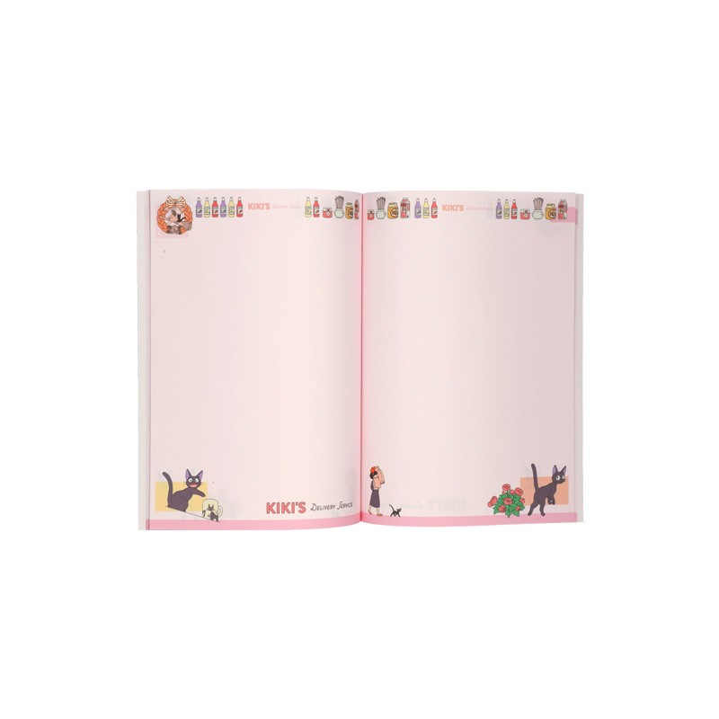 Notebooks and Notepads - Notebook B5 Jiji & Kiki Shopping 18,2×25,7 cm - Kiki's Delivery Servi