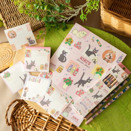 Notebooks and Notepads - Notebook B5 Jiji & Kiki Shopping 18,2×25,7 cm - Kiki's Delivery Servi