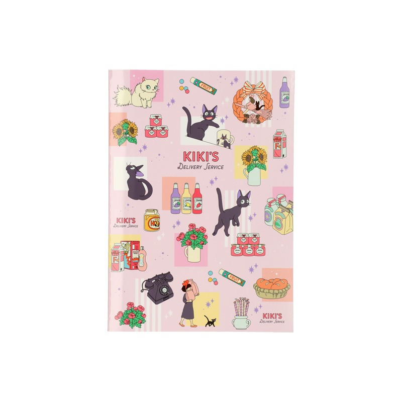 Notebooks and Notepads - Notebook B5 Jiji & Kiki Shopping 18,2×25,7 cm - Kiki's Delivery Servi