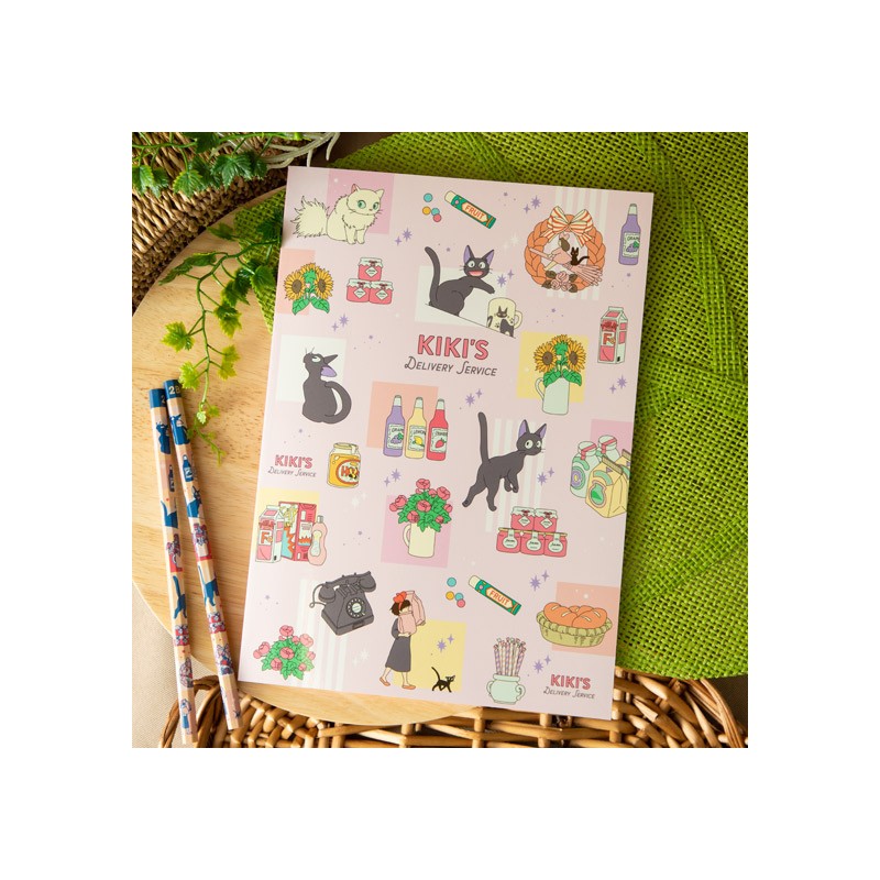 Notebooks and Notepads - Notebook B5 Jiji & Kiki Shopping 18,2×25,7 cm - Kiki's Delivery Servi