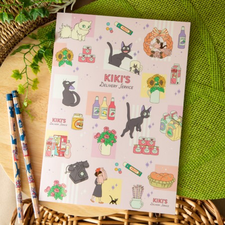 Notebooks and Notepads - Notebook B5 Jiji & Kiki Shopping 18,2×25,7 cm - Kiki's Delivery Servi