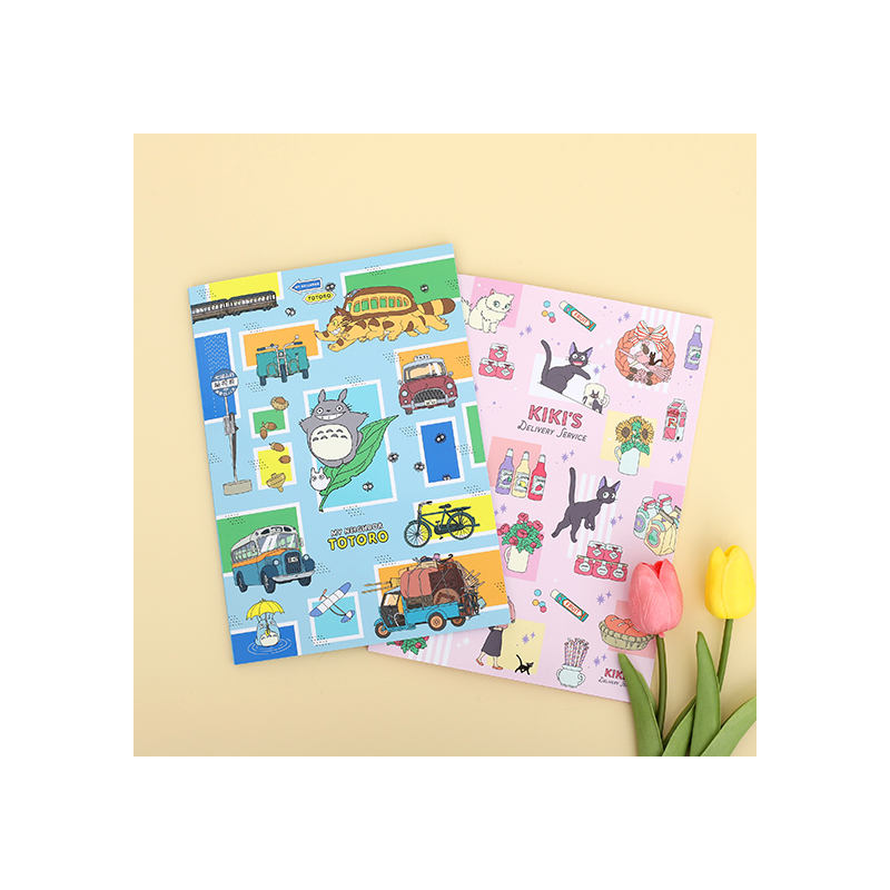 Notebooks and Notepads - Notebook B5 Jiji & Kiki Shopping 18,2×25,7 cm - Kiki's Delivery Servi