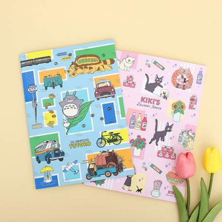Cuadernos y libretas - Carnet de notes Jiji & Kiki Shopping 18,2×25,7 cm - Kiki la petite so Cuadernos y libretas - Carnet de notes Jiji & Kiki Shopping 18,2×25,7 cm - Kiki la petite so