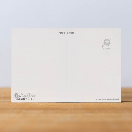 Cartes postales et Papier à lettres - Carte Postale Ponyo & Sosuke ramen - Ponyo sur la falaise