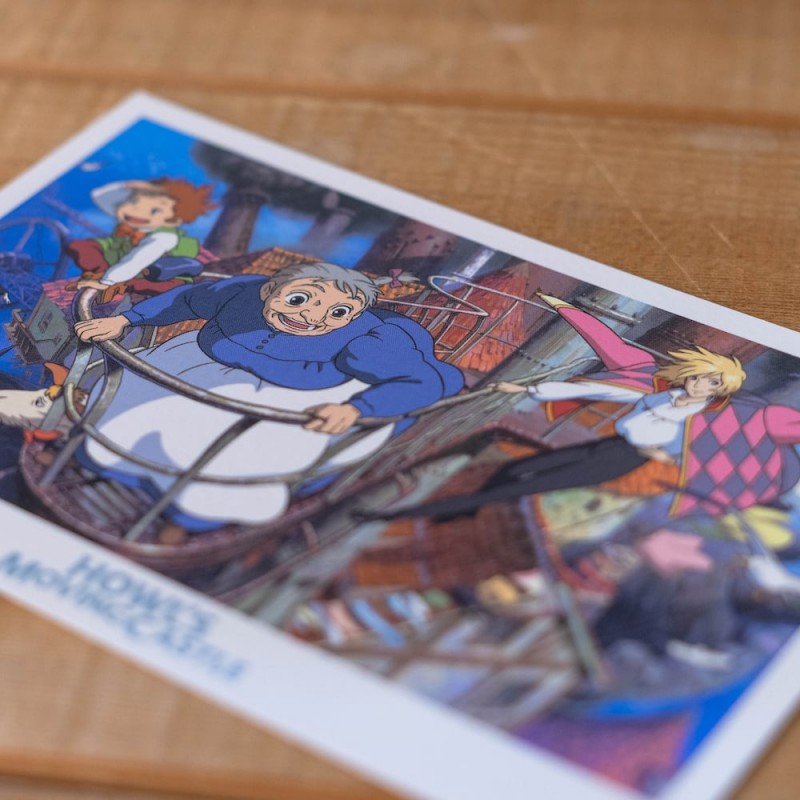 Postales y papel de cartas - Postal - El castillo ambulante