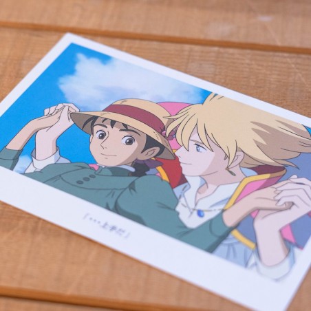 Postcards and Letter papers - Postcard Howl & Sophie - Howl's Moving Castle