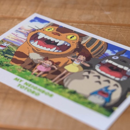 Postcards and Letter papers - Postcard My Neighbor Totoro  - My Neighbor Totoro