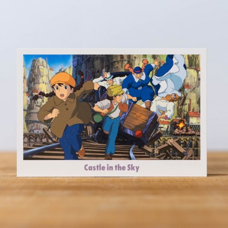 Ghibli Postcard - Castle in the Sky – Cute Things from Japan