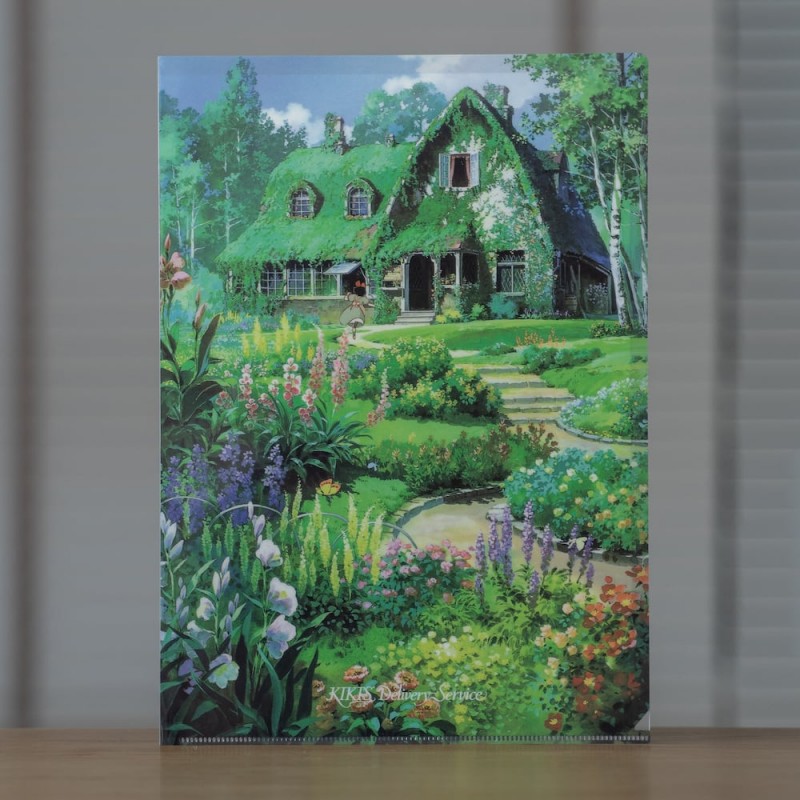 A4 size Clear Folder Kiki's house - Kiki's Delivery Service A4 size Clear Folder Kiki's house - Kiki's Delivery Service
