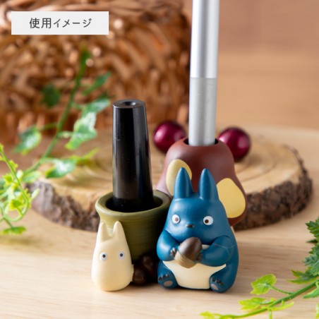 Boites à bijoux - Figurines pot à crayon Totoro bleu & blanc - Mon Voisin Totoro