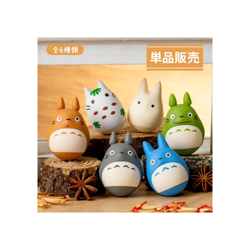 Figurines - Pose Collection Assort. de 6 Figurines Roly-poly - Mon Voisin Totoro