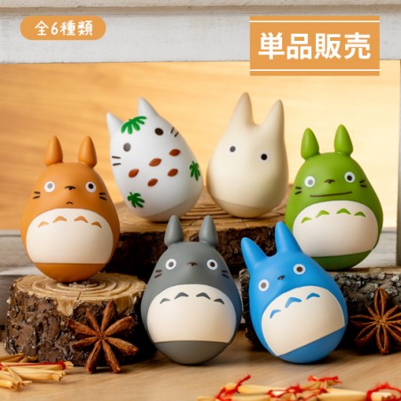 Figurines - Pose Collection Assort. of 6 Roly-poly figurines - My Neighbor Totoro