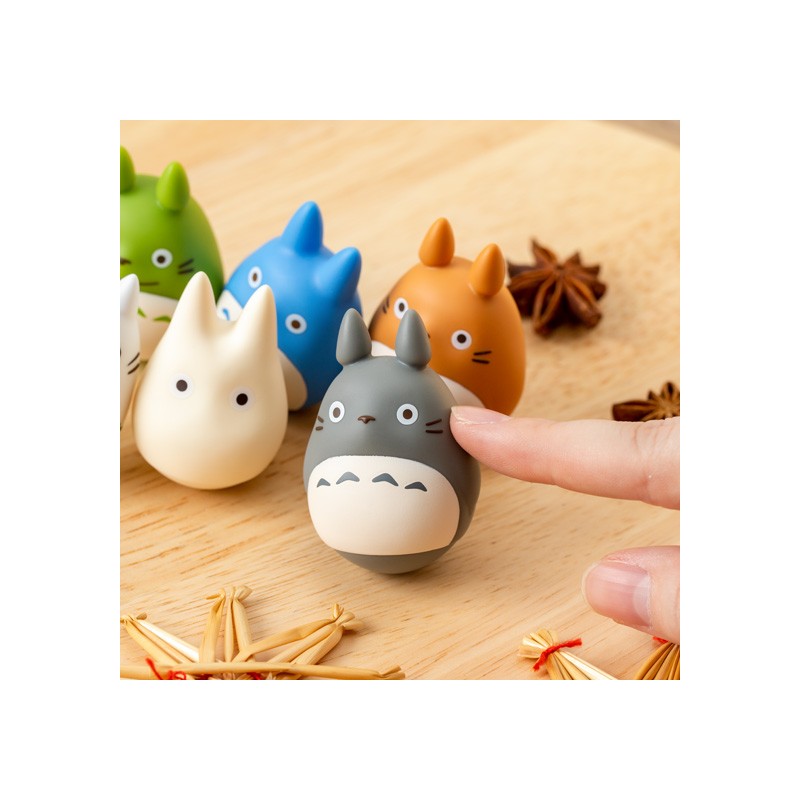 3PCS/Set Cartoon Totoros Roly-poly Large Figure Toys Studio Ghibli Miyazaki  Hayao Figurines Collection Models for Baby Kids Gift