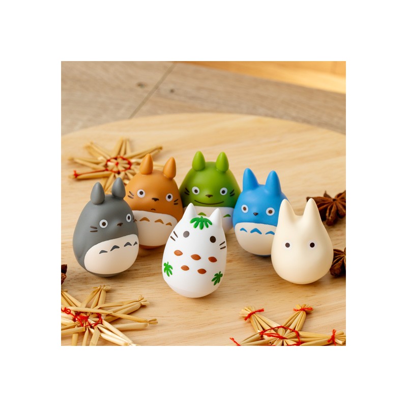 Pose Collection Assort. of 6 Roly-poly figurines - My Neighbor Totoro