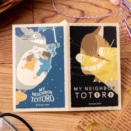 Petit matériel - Stickers rétro Chatbus & Totoro Volant - Mon Voisin Totoro