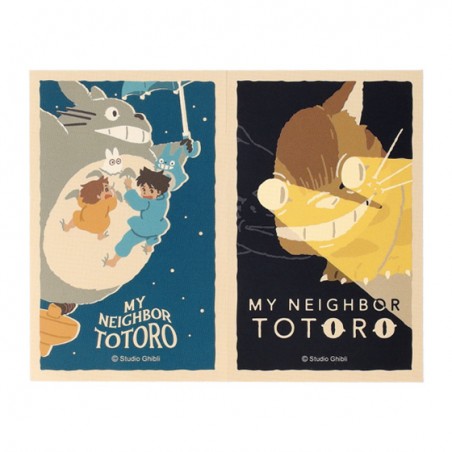 Petit matériel - Stickers rétro Chatbus & Totoro Volant - Mon Voisin Totoro