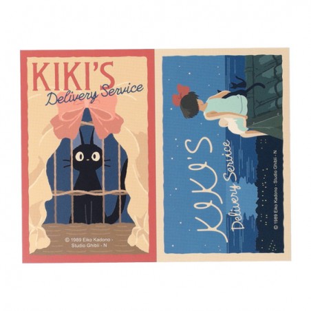 Petit matériel - Stickers rétro Kiki & Jiji - Kiki la petite sorcière