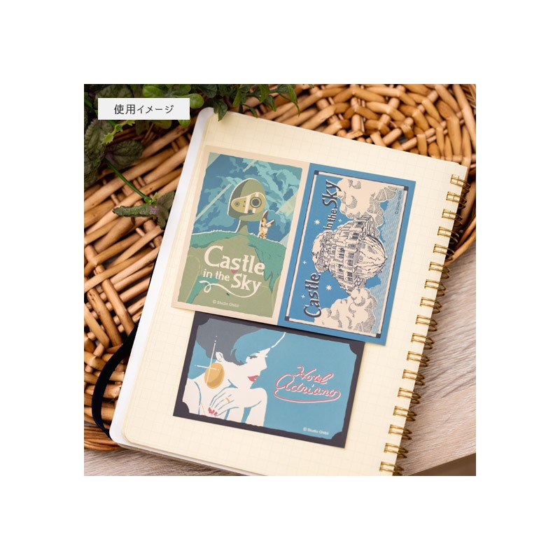 Small equipment - Retro Stickers Savoia & Gina - Porco Rosso