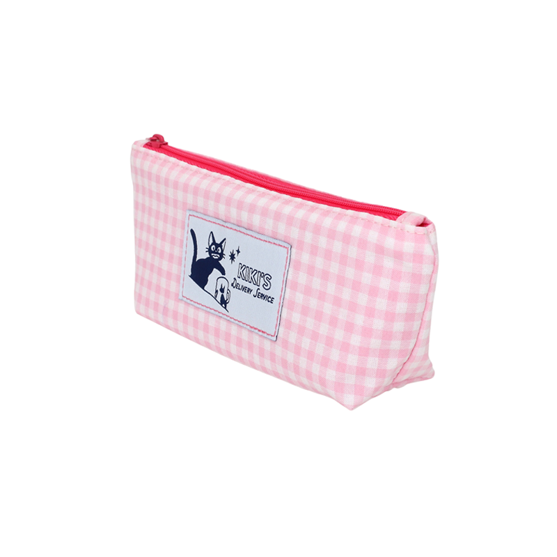 Archivadores - Estuche a cuadros rosa - Nicky, la aprendiz de bruja