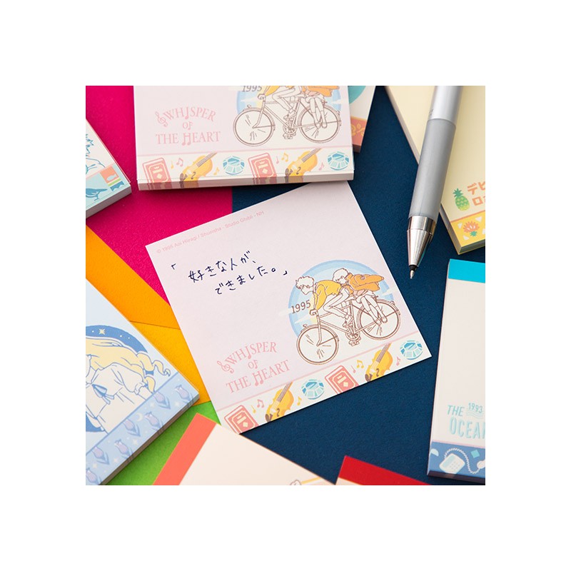 Petit matériel - Assortiment de 24 Mini Blocs memo à collectionner - Studio Ghibli