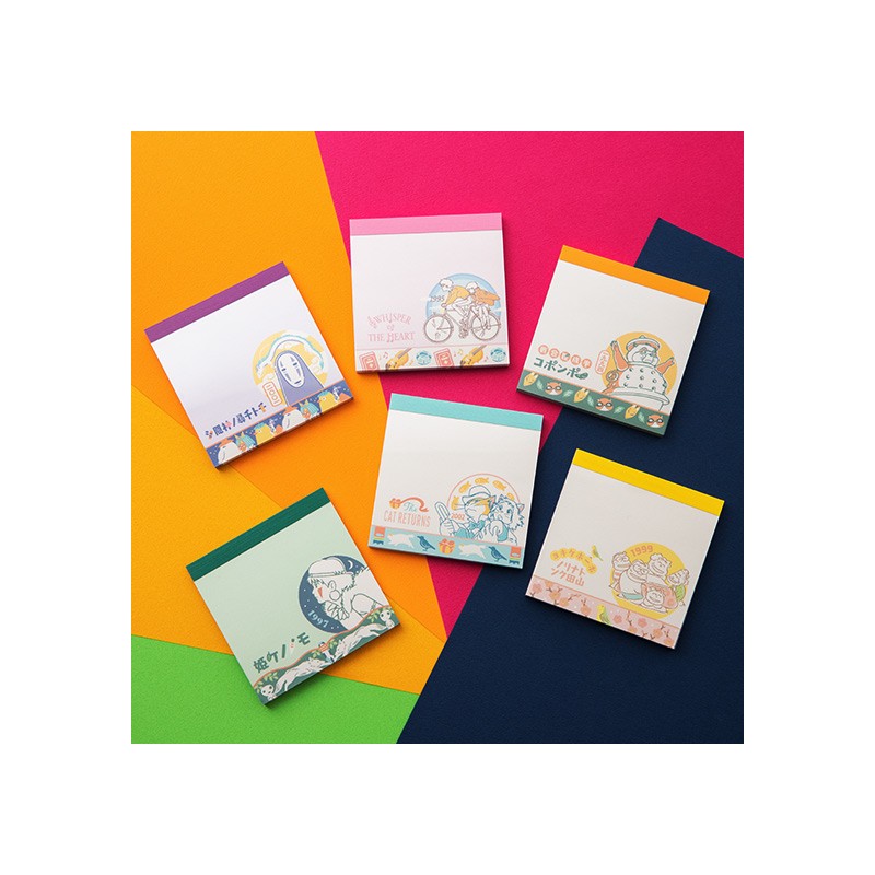 Petit matériel - Mini Bloc mémo 1 Mystère à collectionner - Studio Ghibli