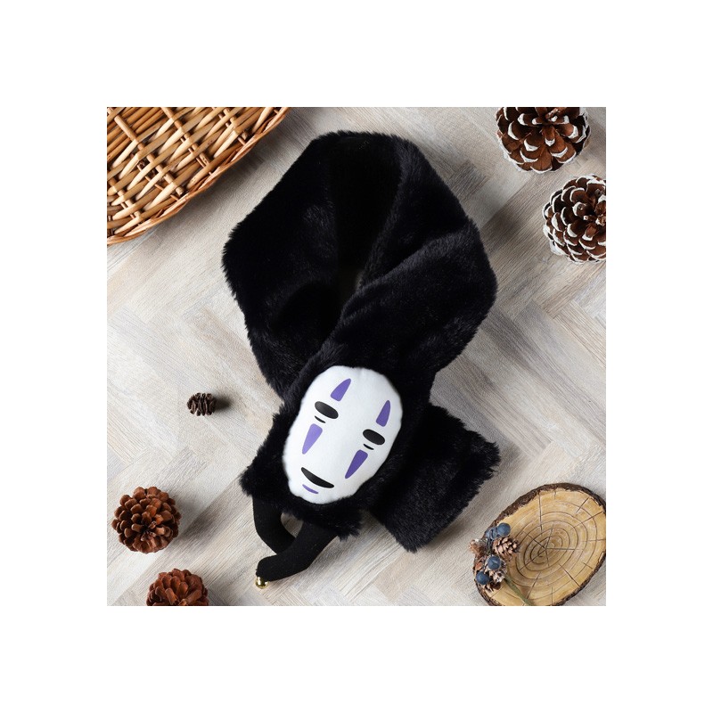 Textile - Écharpe peluche No Face - Le Voyage de Chihiro