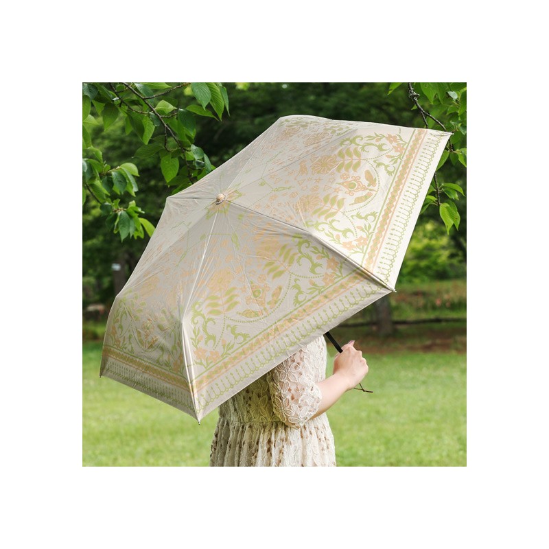 Accessoires - Parapluie pliant motifs fleurs - Le Château ambulant