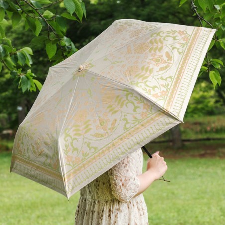 Accessoires - Parapluie pliant motifs fleurs - Le Château ambulant