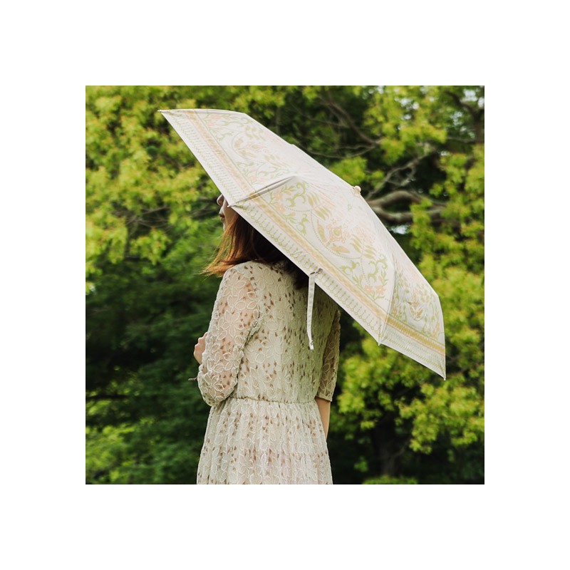 Accessoires - Parapluie pliant motifs fleurs - Le Château ambulant