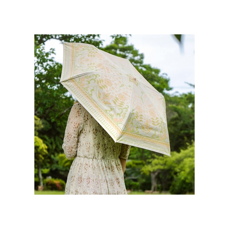 Accessoires - Parapluie pliant motifs fleurs - Le Château ambulant