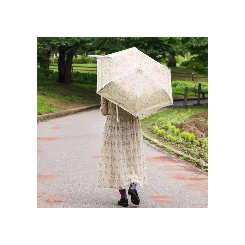 Accessoires - Parapluie pliant motifs fleurs - Le Château ambulant