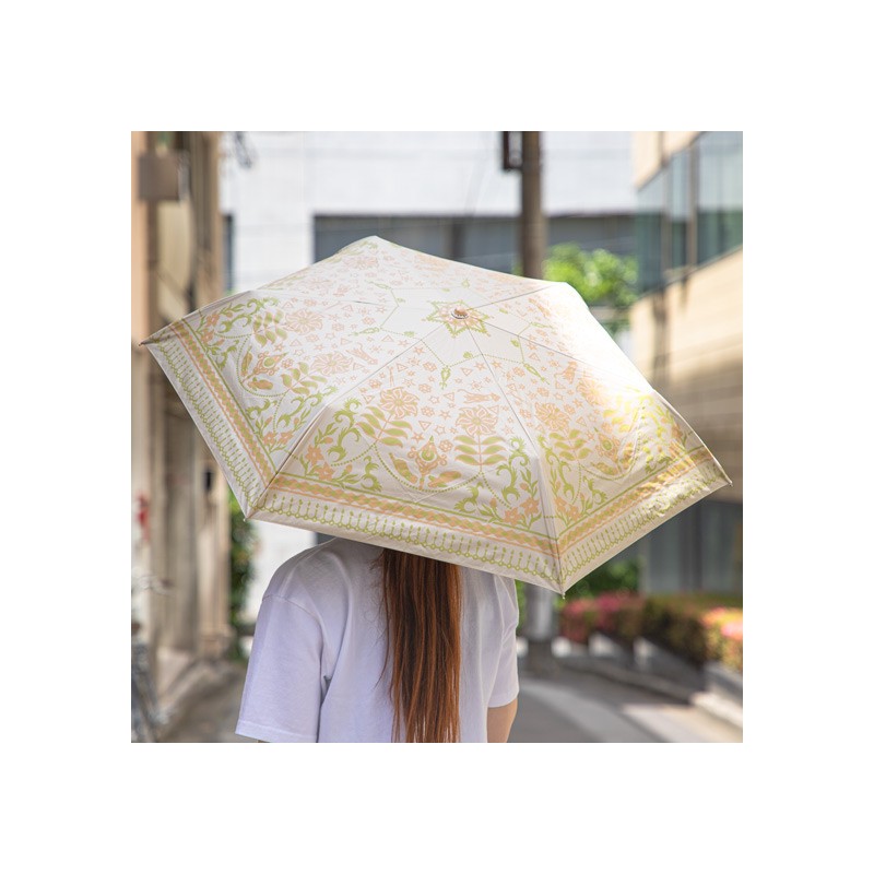 Accessoires - Parapluie pliant motifs fleurs - Le Château ambulant