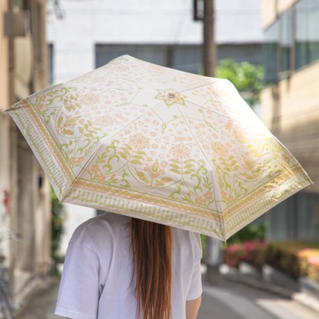 Accessoires - Parapluie pliant motifs fleurs - Le Château ambulant