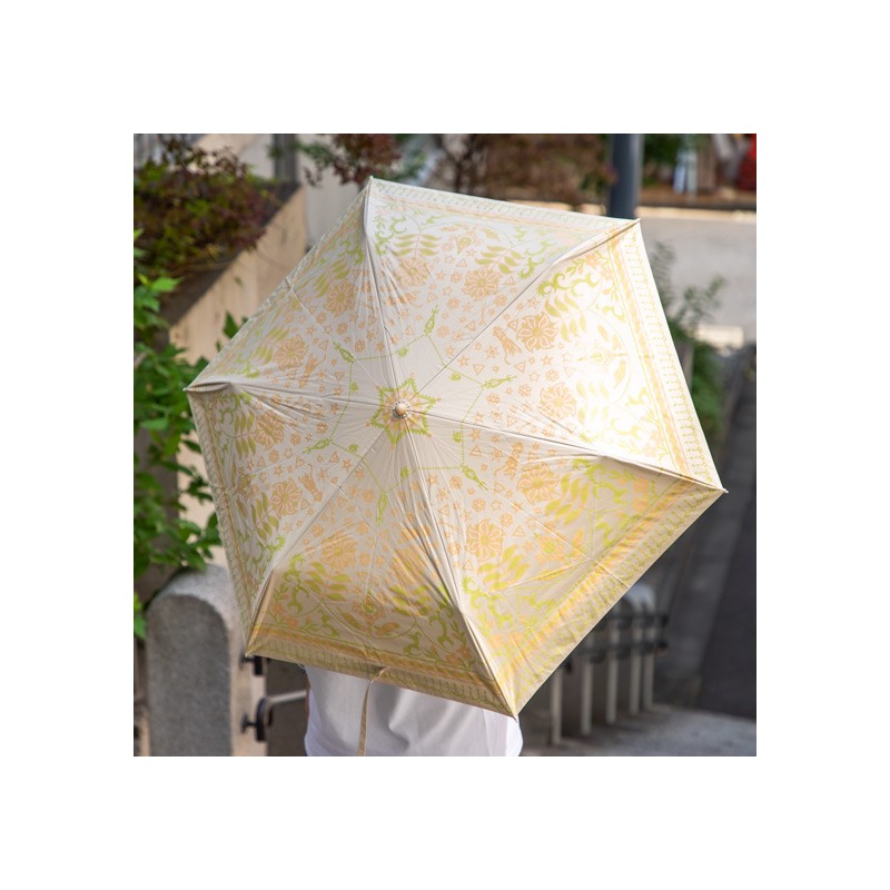 Accessoires - Parapluie pliant motifs fleurs - Le Château ambulant