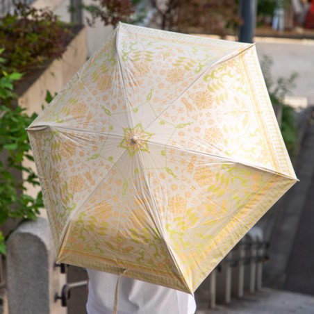 Accessoires - Parapluie pliant motifs fleurs - Le Château ambulant