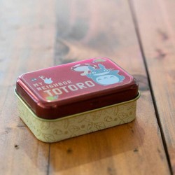 Small metal box Totoro flower - My Neighbor Totoro