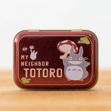 Accessoires - Petite boîte métal Totoro champignon - Mon Voisin Totoro