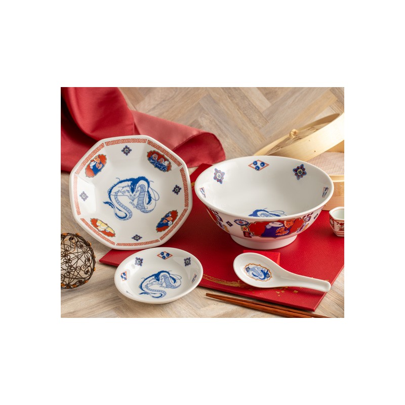 Kitchen and tableware - Deep Plate Haku dragon S - Spirited Away