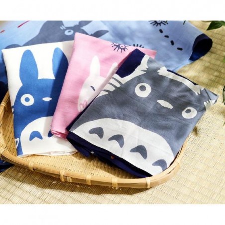 Household linen - Tenugui Big Totoro Fireworks - My Neighbor Totoro