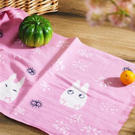 Household linen - Tenugui Small Totoro Fireworks - My Neighbor Totoro